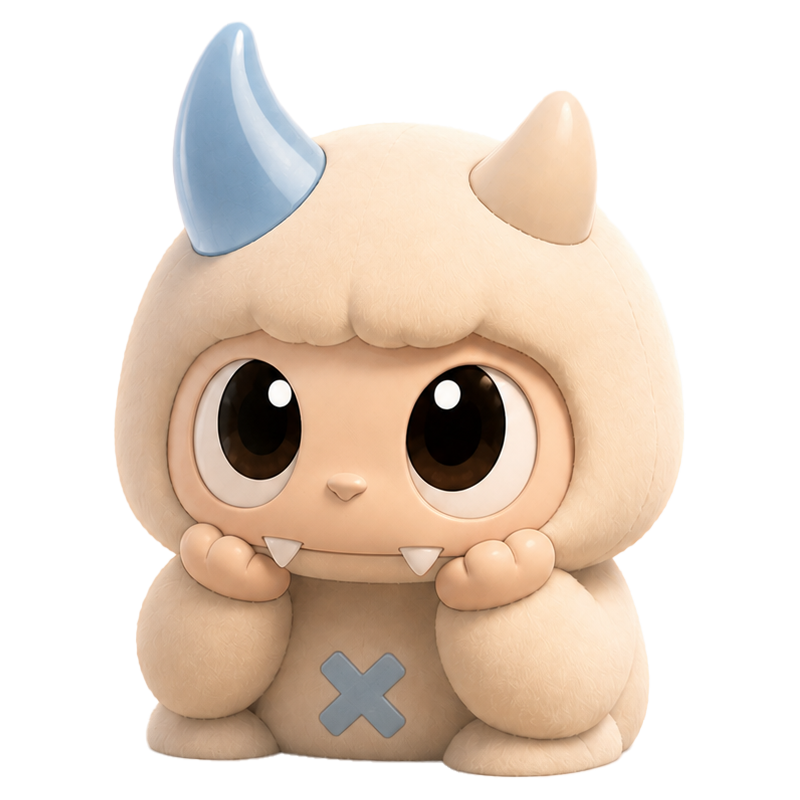 Wenji — cute 3D companion character from the Wenji mindful companion app
